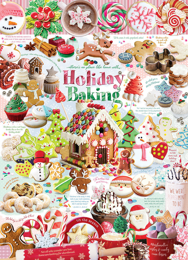 Holiday Baking 1000 Piece Jigsaw Puzzle by Cobble Hill