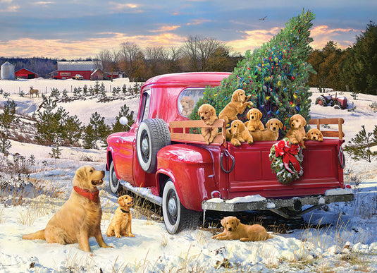 Family Outing 1000 Piece Jigsaw Puzzle by Cobble Hill - 2