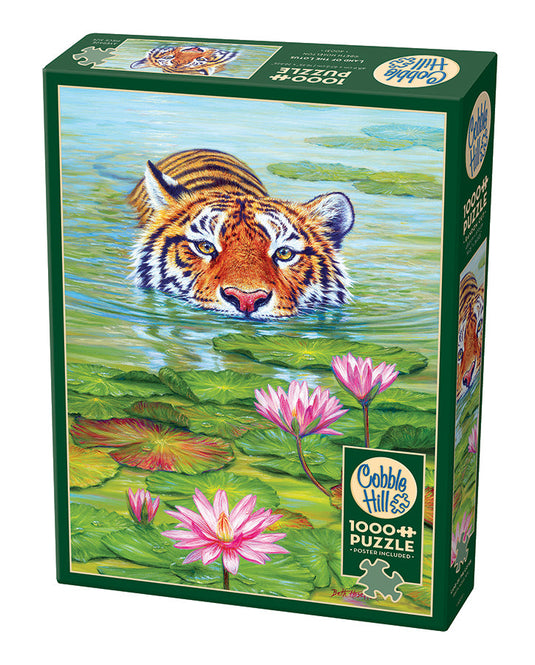 Land of the Lotus 1000 Piece Jigsaw Puzzle by Cobble Hill - 1