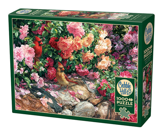 The Garden Wall 1000 Piece Jigsaw Puzzle by Cobble Hill - 1