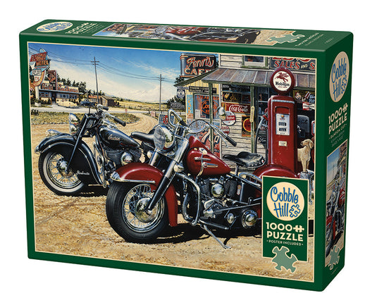 Two for the Road 1000 Piece Jigsaw Puzzle by Cobble Hill - 1