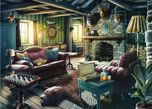 Mystery: The Gift of Murder 408 Piece Jigsaw Puzzle