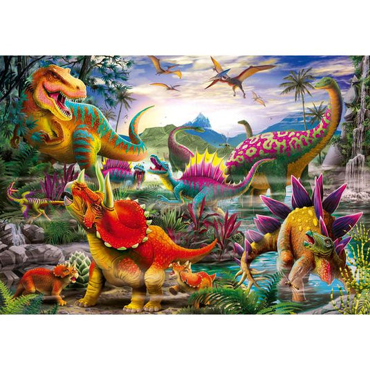T-Rex Terror 35 Piece Jigsaw Puzzle by Ravensburger - 1