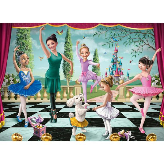 Ballet Rehearsal 60 Piece Jigsaw Puzzle by Ravensburger - 1