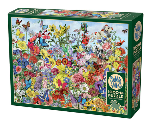 Butterfly Garden 1000 Piece Jigsaw Puzzle by Cobble Hill