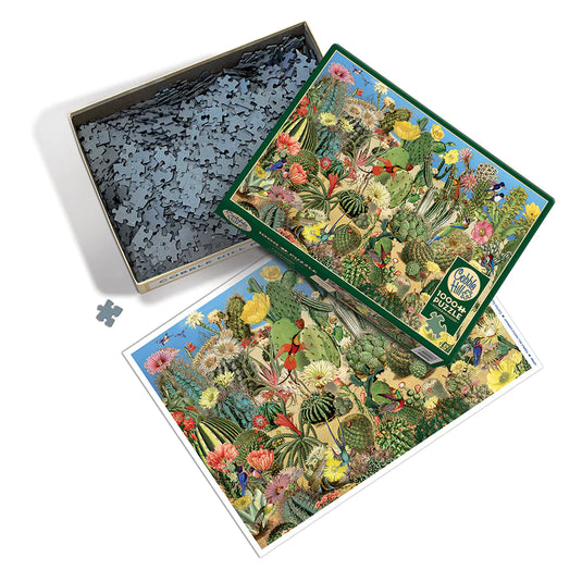 Cactus Garden 1000 Piece Jigsaw Puzzle by Cobble Hill