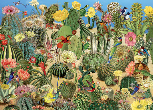 Cactus Garden 1000 Piece Jigsaw Puzzle by Cobble Hill