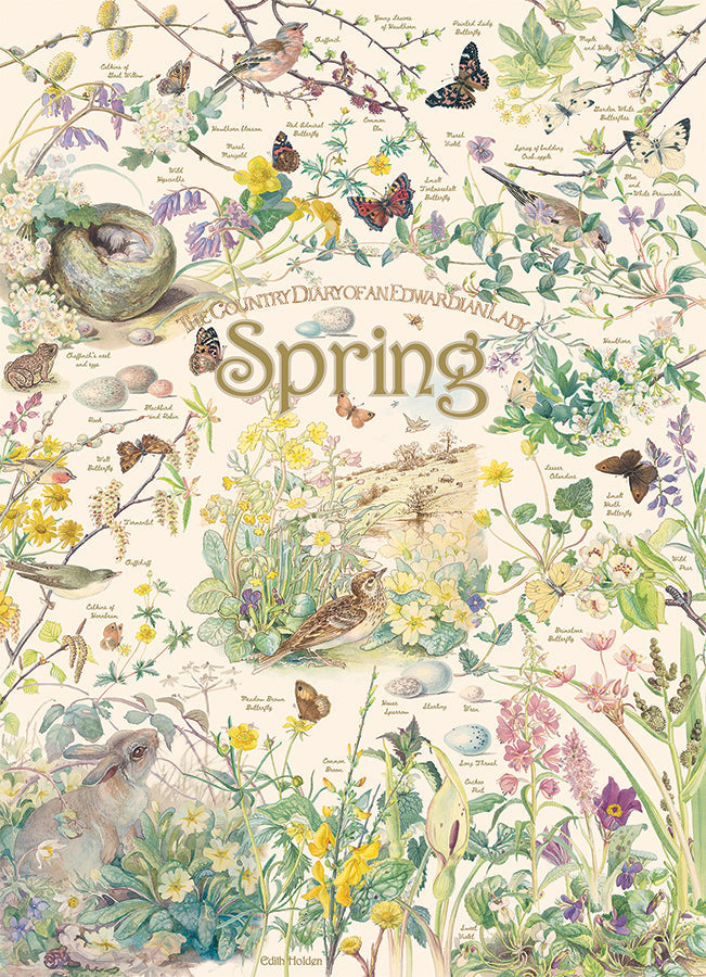Country Diary: Spring 1000 Piece Jigsaw Puzzle by Cobble Hill
