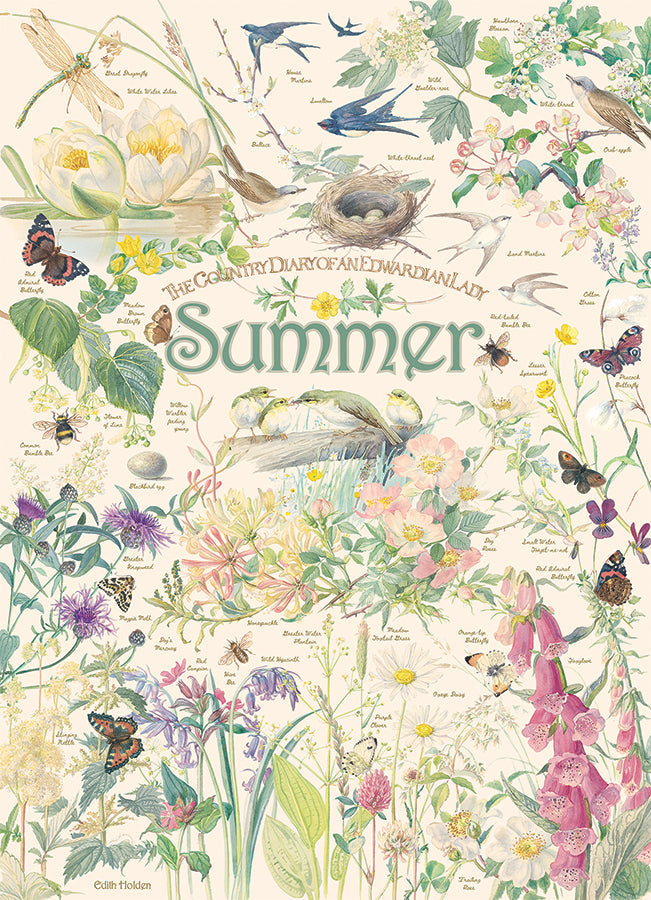 Country Diary: Summer 1000 Piece Jigsaw Puzzle by Cobble Hill