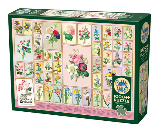 Redoute 1000 Piece Jigsaw Puzzle by Cobble Hill - 1