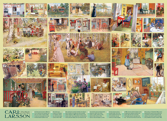 Carl Larsson 1000 Piece Jigsaw Puzzle by Cobble Hill - 2