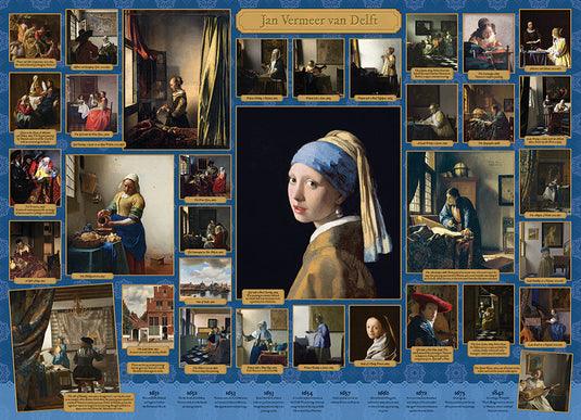 Vermeer 1000 Piece Jigsaw Puzzle by Cobble Hill - 2