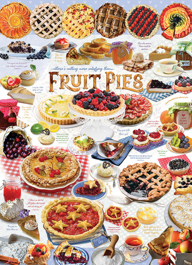Pie Time 1000 Piece Jigsaw Puzzle by Cobble Hill