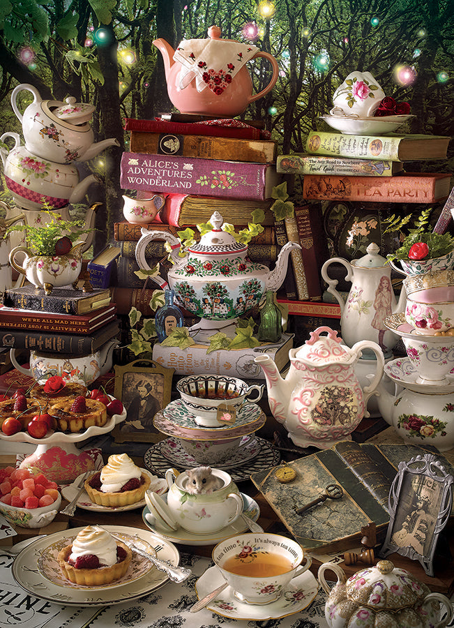 We're All Mad Here 1000 Piece Jigsaw Puzzle by Cobble Hill