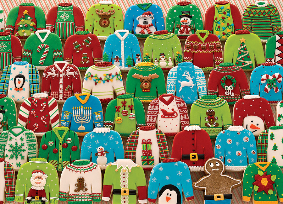 Ugly Xmas Sweaters 1000 Piece Jigsaw Puzzle by Cobble Hill