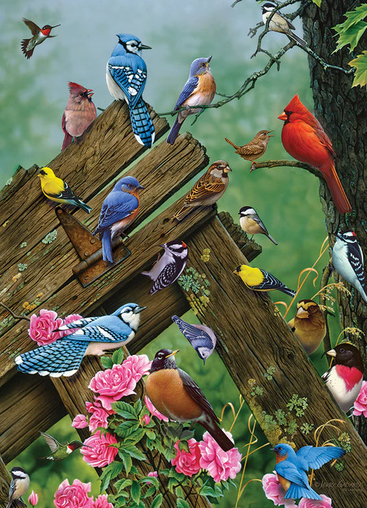 Birds of the Forest 1000 Piece Jigsaw Puzzle by Cobble Hill