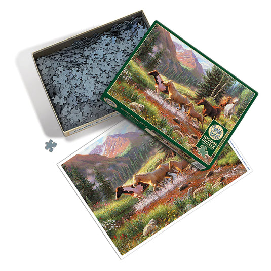 Mountain Thunder 1000 Piece Jigsaw Puzzle by Cobble Hill