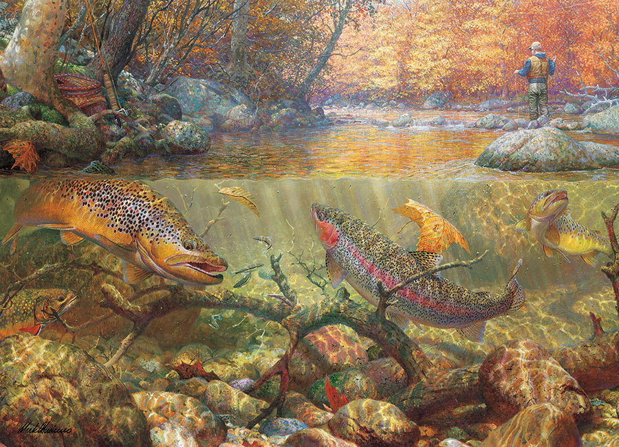 Autumn Dream Day 1000 Piece Jigsaw Puzzle by Cobble Hill