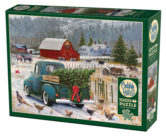 Home for Christmas 1000 Piece Jigsaw Puzzle by Cobble Hill - 1