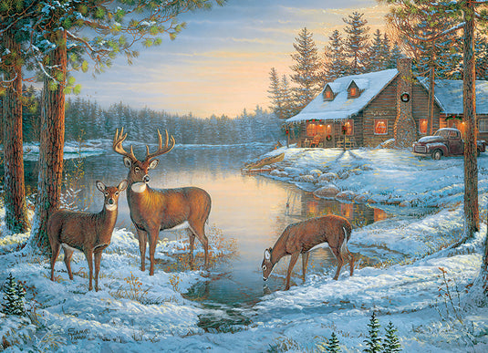 A Quiet Place 1000 Piece Jigsaw Puzzle by Cobble Hill - 2