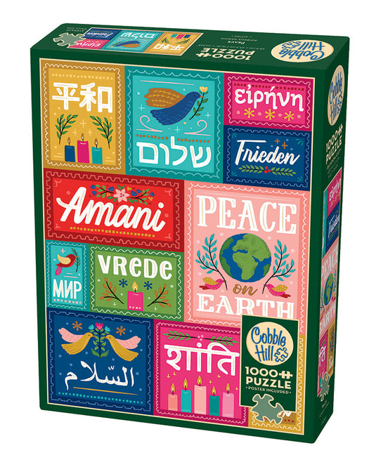 Peace 1000 Piece Jigsaw Puzzle by Cobble Hill - 1