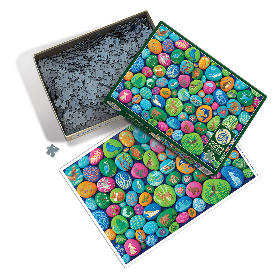 Northwest Stones 1000 Piece Jigsaw Puzzle by Cobble Hill