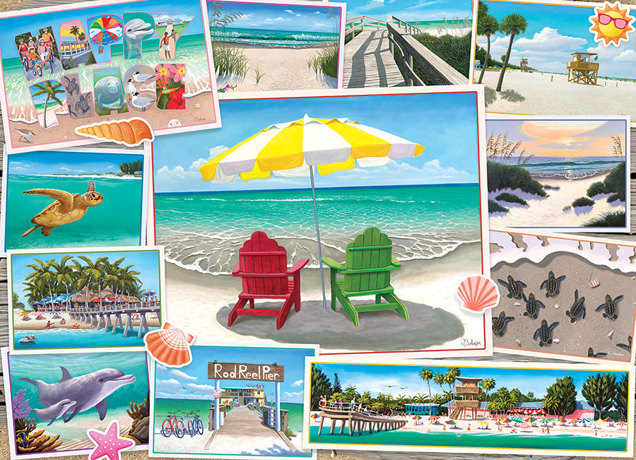Happy Place 1000 Piece Jigsaw Puzzle by Cobble Hill