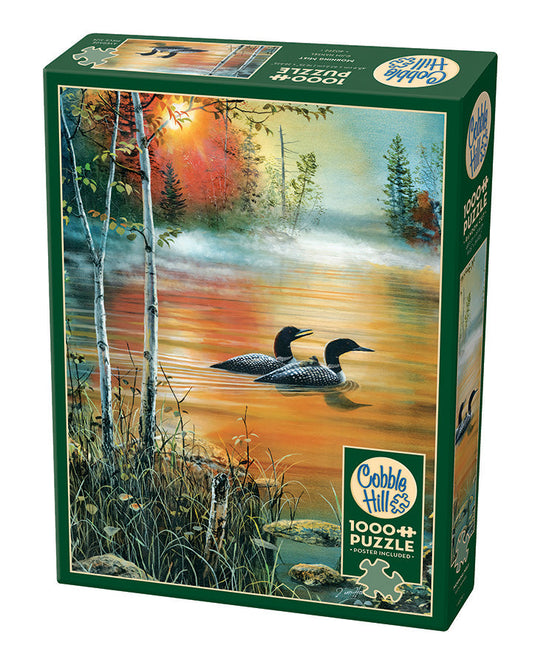 Morning Mist 1000 Piece Jigsaw Puzzle by Cobble Hill - 1