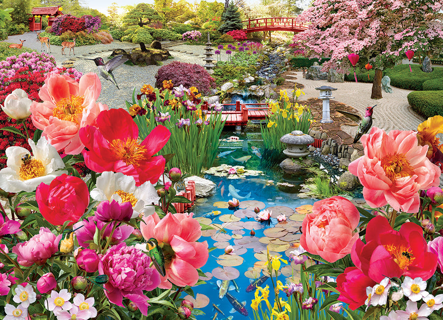 Japanese Garden 1000 Piece Jigsaw Puzzle by Cobble Hill