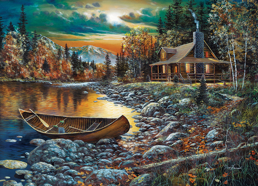 High Country Retreat 1000 Piece Jigsaw Puzzle by Cobble Hill