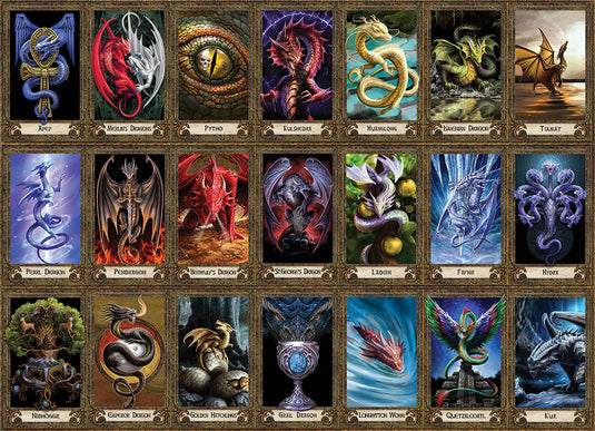 Dragon Oracle 1000 Piece Jigsaw Puzzle by Cobble Hill - 2