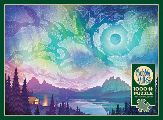 Aurora 1000 Piece Jigsaw Puzzle by Cobble Hill - 4