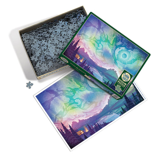 Aurora 1000 Piece Jigsaw Puzzle by Cobble Hill - 3