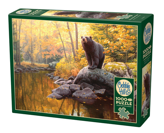 Black Bear Pond 1000 Piece Jigsaw Puzzle by Cobble Hill