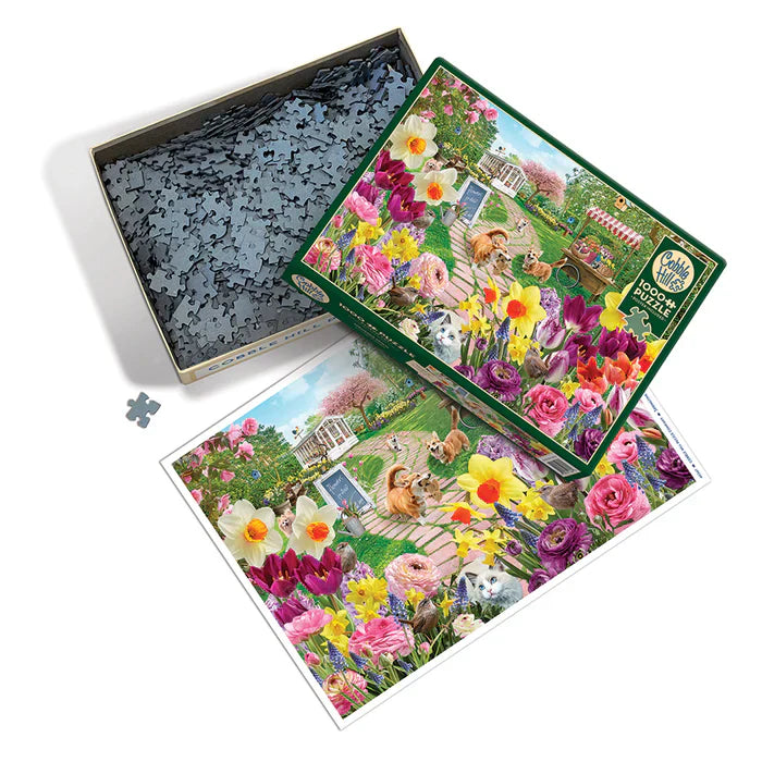 Springtime Frolic 1000 Piece Jigsaw Puzzle by Cobble Hill