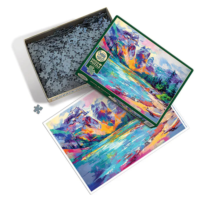 Mountain Lake 1000 Piece Jigsaw Puzzle by Cobble Hill