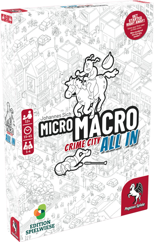 MicroMacro: Crime City 3 – All In Board Game by Pegasus Spiele