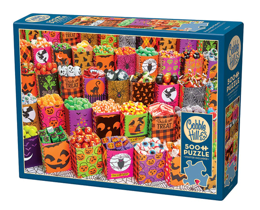 Halloween Treats 500 Piece Jigsaw Puzzle by Cobble Hill