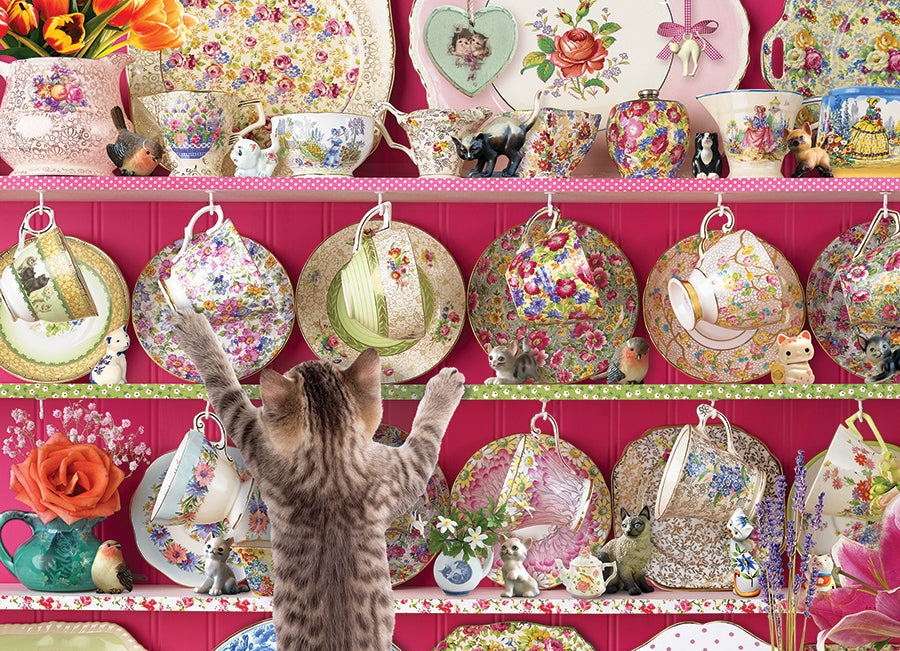 High Tea High Jinks 500 Piece Jigsaw Puzzle by Cobble Hill