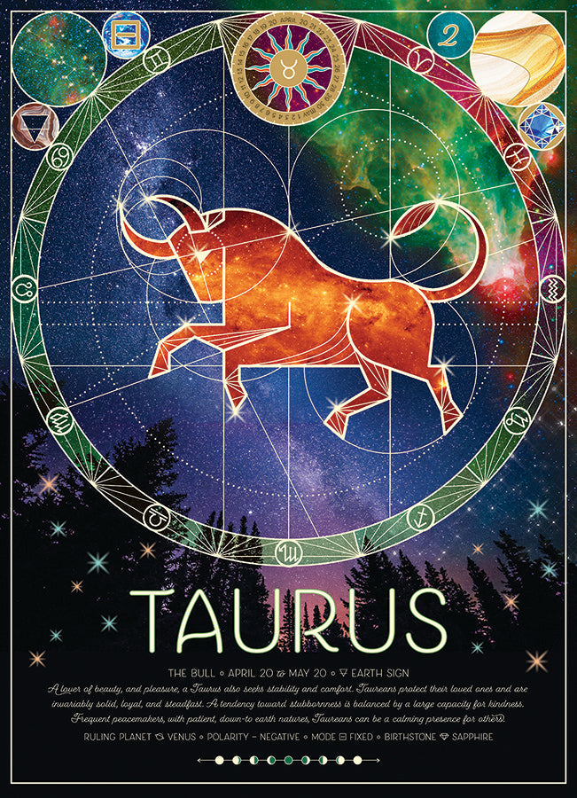 Taurus 500 Piece Jigsaw Puzzle by Cobble Hill