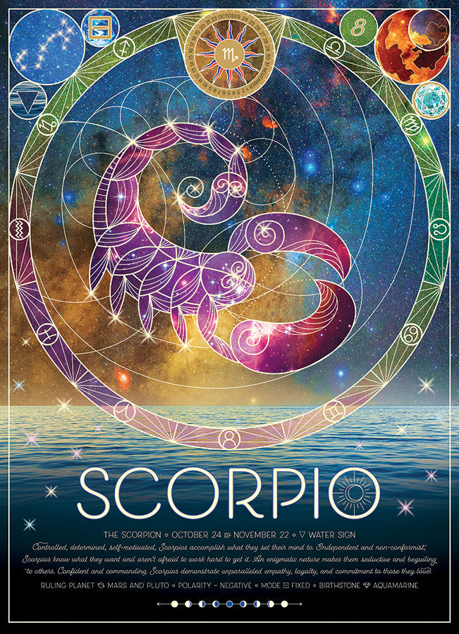Scorpio 500 Piece Jigsaw Puzzle by Cobble Hill