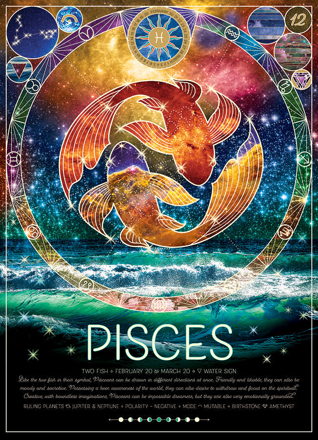 Pisces 500 Piece Jigsaw Puzzle by Cobble Hill