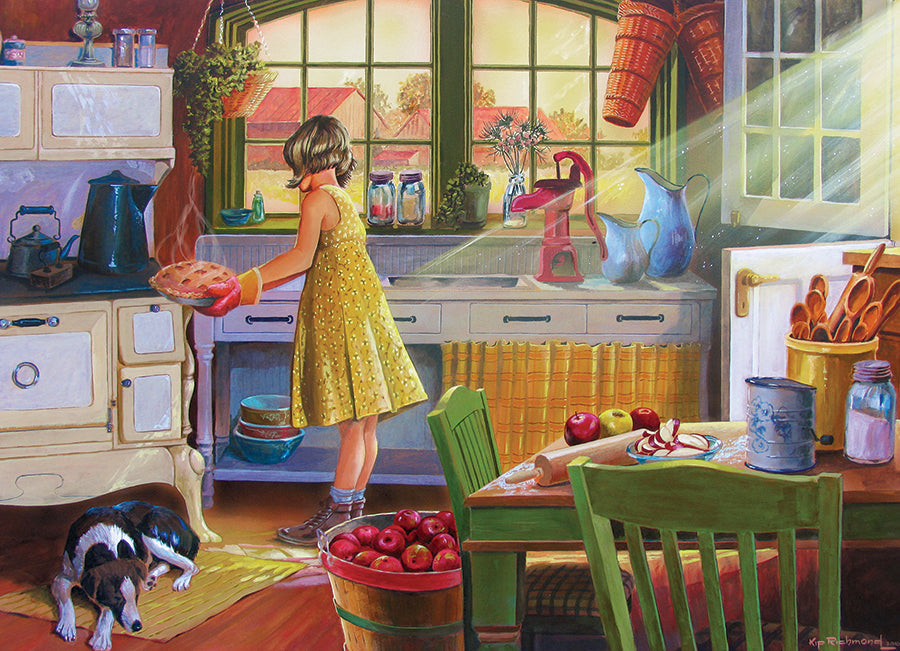 Apple Pie Kitchen 500 Piece Jigsaw Puzzle by Cobble Hill