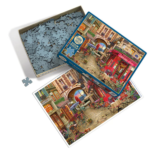 Café des Paris 500 Piece Jigsaw Puzzle by Cobble Hill