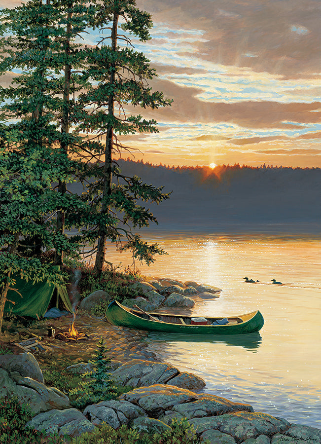 Canoe Lake 500 Piece Jigsaw Puzzle by Cobble Hill