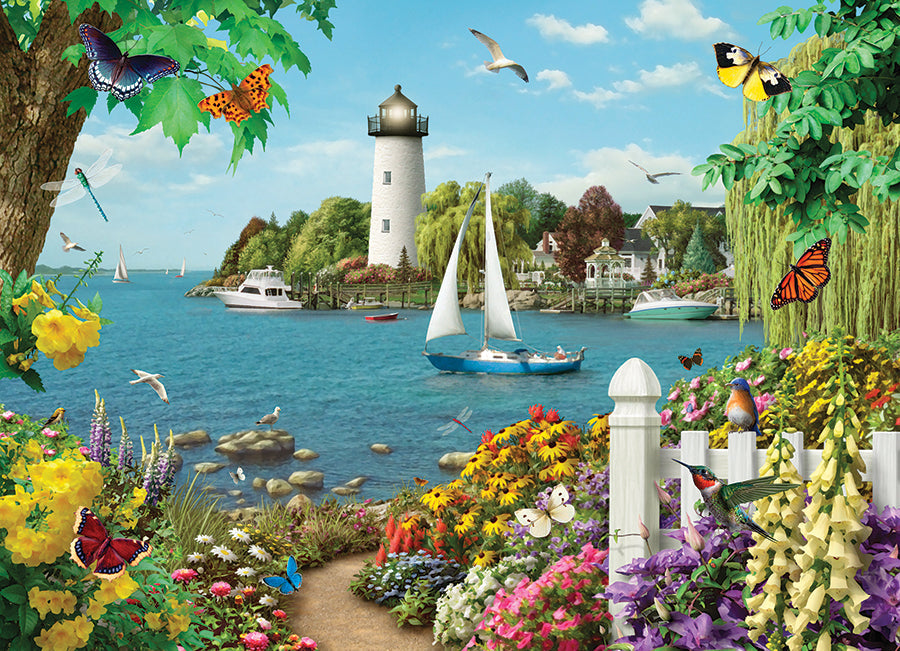 By the Bay 500 Piece Jigsaw Puzzle by Cobble Hill