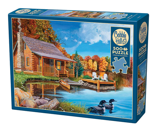 Loon Lake 500 Piece Jigsaw Puzzle by Cobble Hill