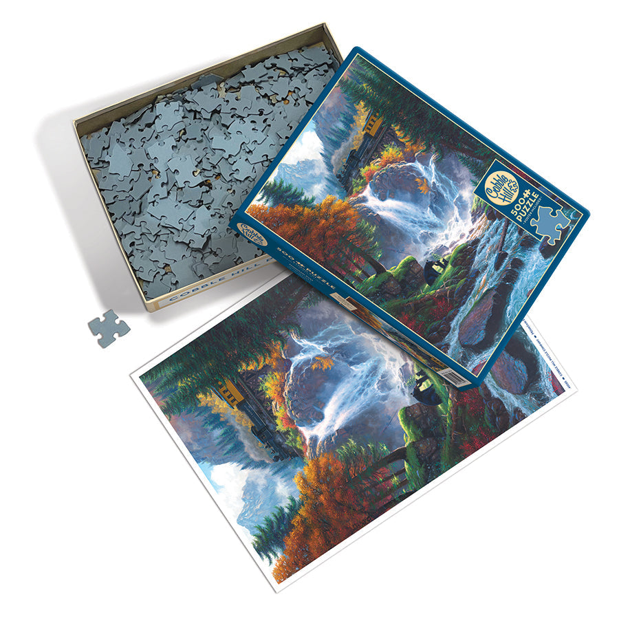 Mountain Pass 500 Piece Jigsaw Puzzle by Cobble Hill