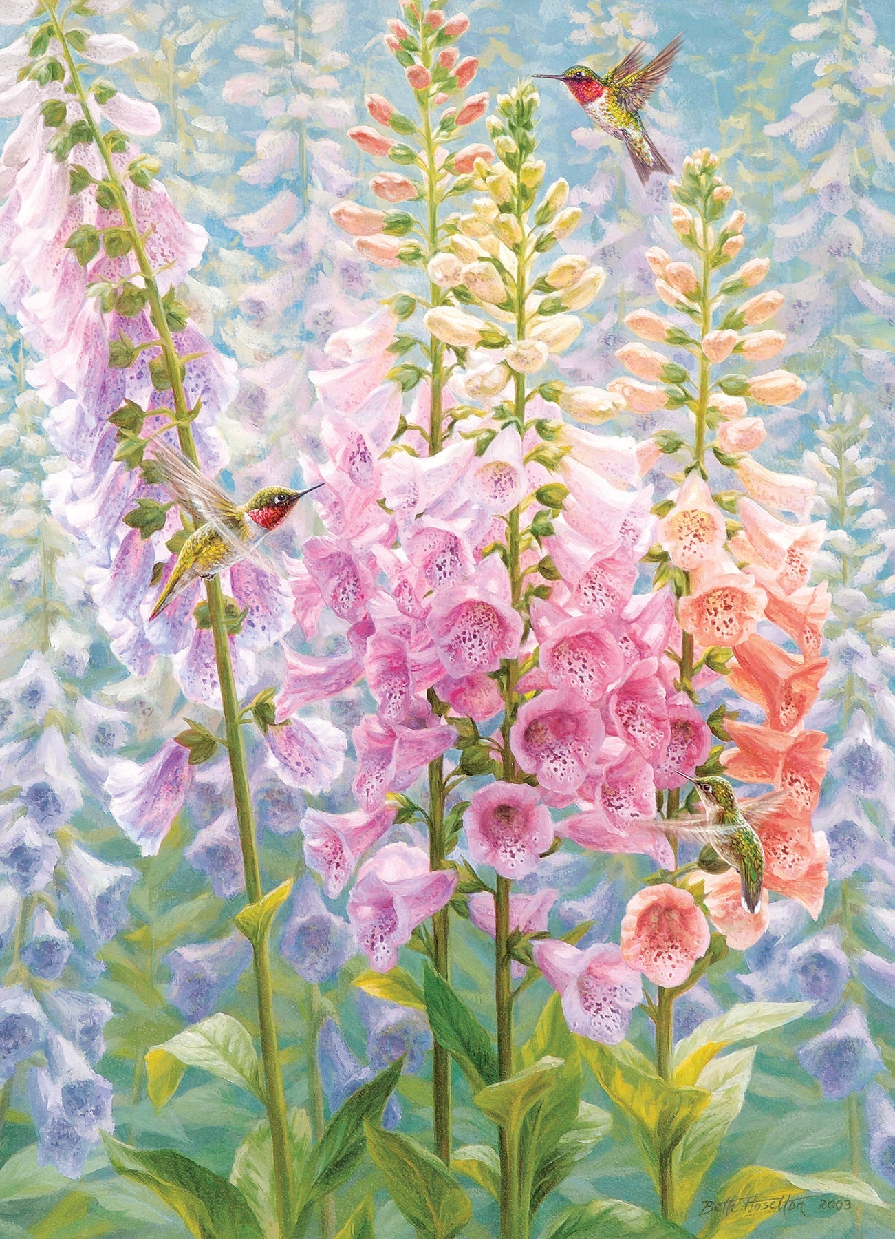 Summer Rainbow 500 Piece Jigsaw Puzzle by Cobble Hill
