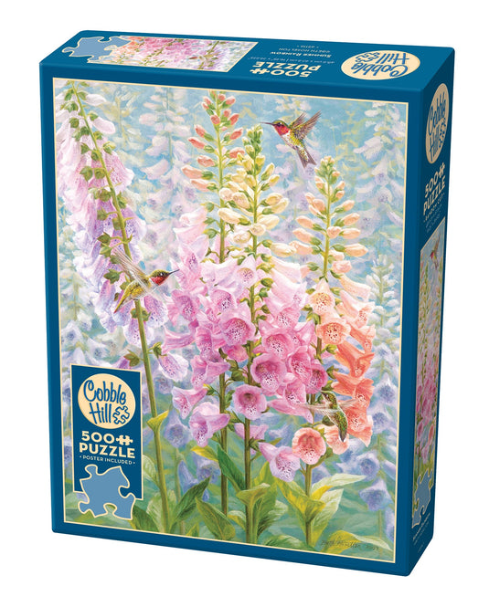 Summer Rainbow 500 Piece Jigsaw Puzzle by Cobble Hill - 1